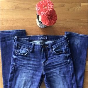 00/24 Lucky Brand Brooke Slim Fit Boot Cut Jeans